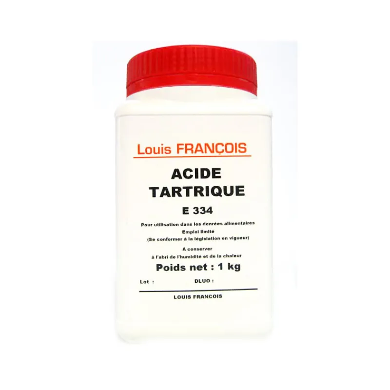 LOUIS FRANCOIS Additifs Alimentaires*Acide Tartrique 1 kg E334