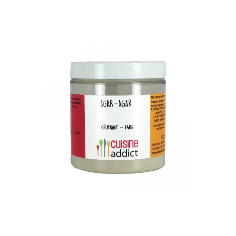 CUISINEADDICT Additifs Alimentaires*Agar-agar gélifiant E406 50 g