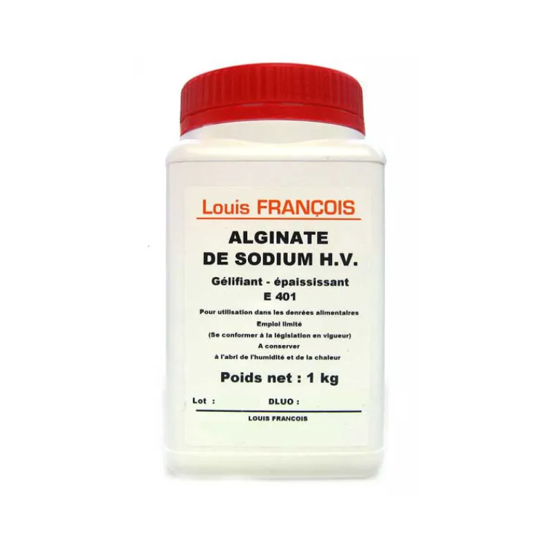 LOUIS FRANCOIS Additifs Alimentaires*Alginate de Sodium H.V. 1 kg Louis François