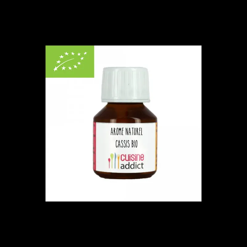 CUISINEADDICT Produits Bio | Arômes Alimentaires*Arôme Alimentaire Bio Cassis 58 ml