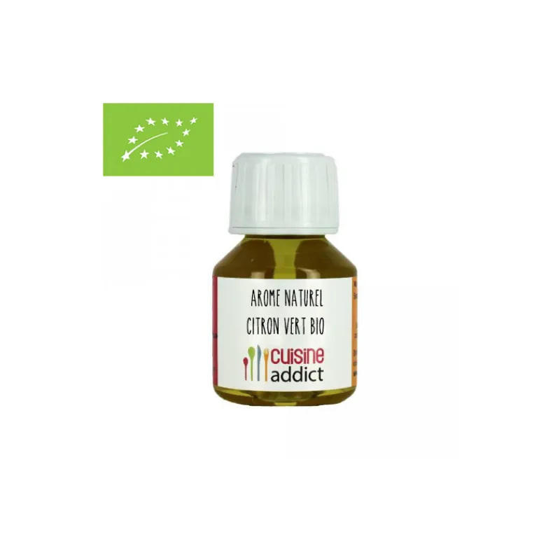 CUISINEADDICT Produits Bio | Arômes Alimentaires*Arôme Alimentaire Bio Citron Vert 58 ml