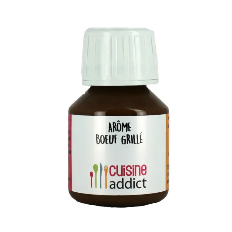 CUISINEADDICT Arômes Alimentaires*Arôme Alimentaire Boeuf Grillé 58ml