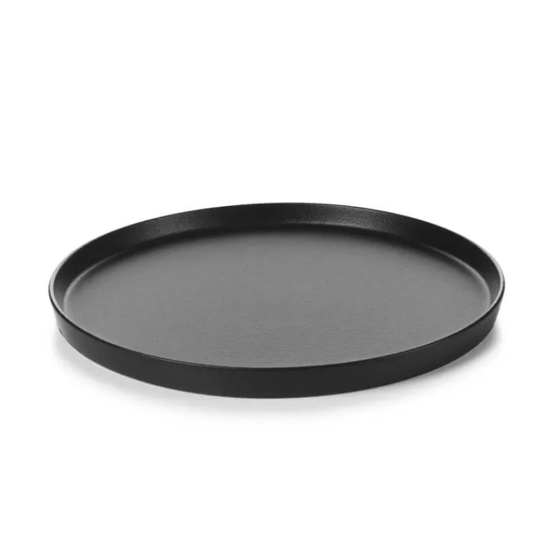 REVOL Vaisselle*Assiette Plate Porcelaine Noire 24 cm Adélie