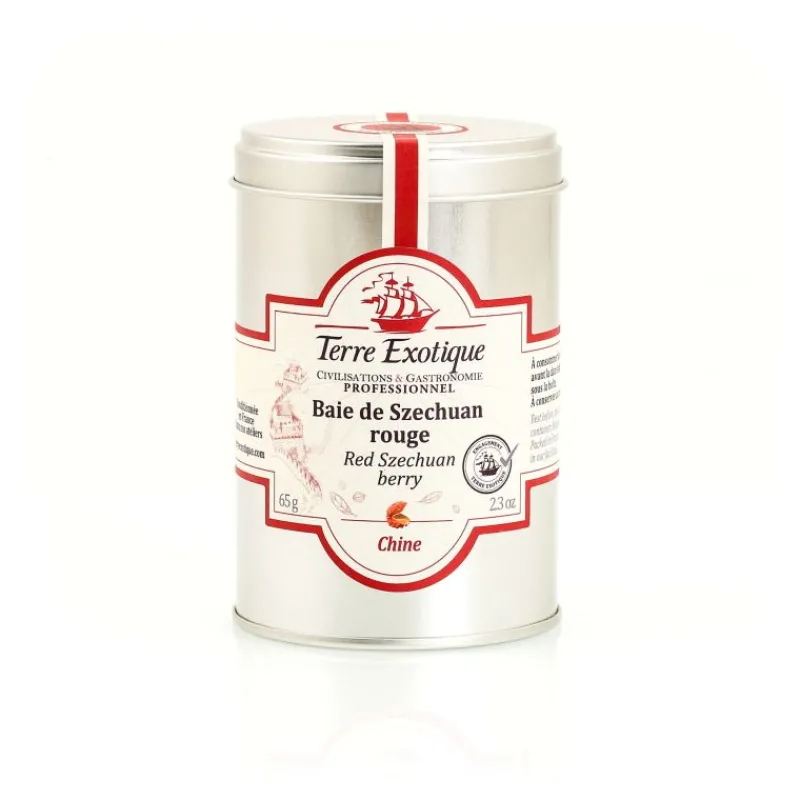 TERRE EXOTIQUE Poivre*Baies de Szechuan Rouge 65 g