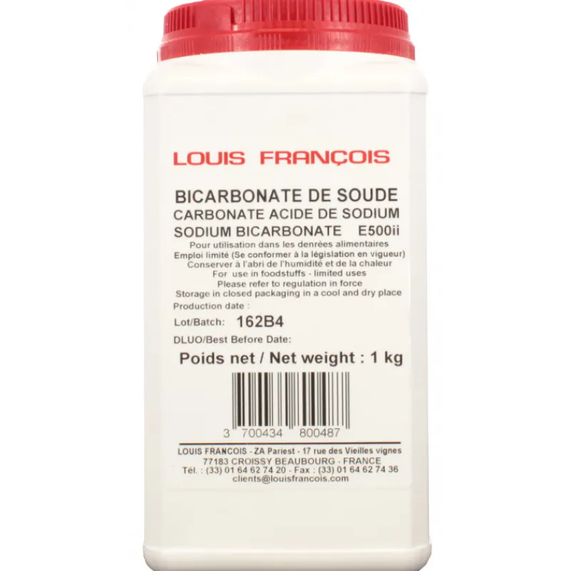 LOUIS FRANCOIS Levures | Additifs Alimentaires*Bicarbonate de Soude 1 kg Louis François