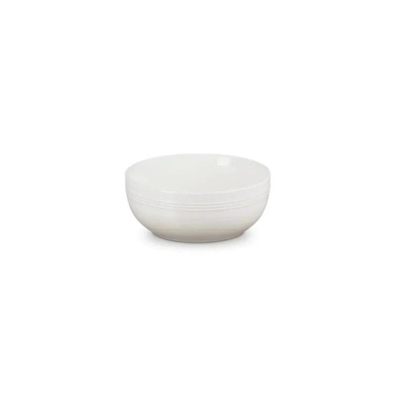 LE CREUSET Vaisselle*Bol en Céramique Cocon 16 cm Meringue