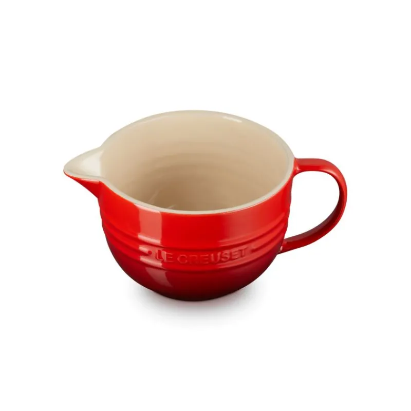 LE CREUSET Vaisselle*Bol Mélangeur en Céramique 2 L Cerise