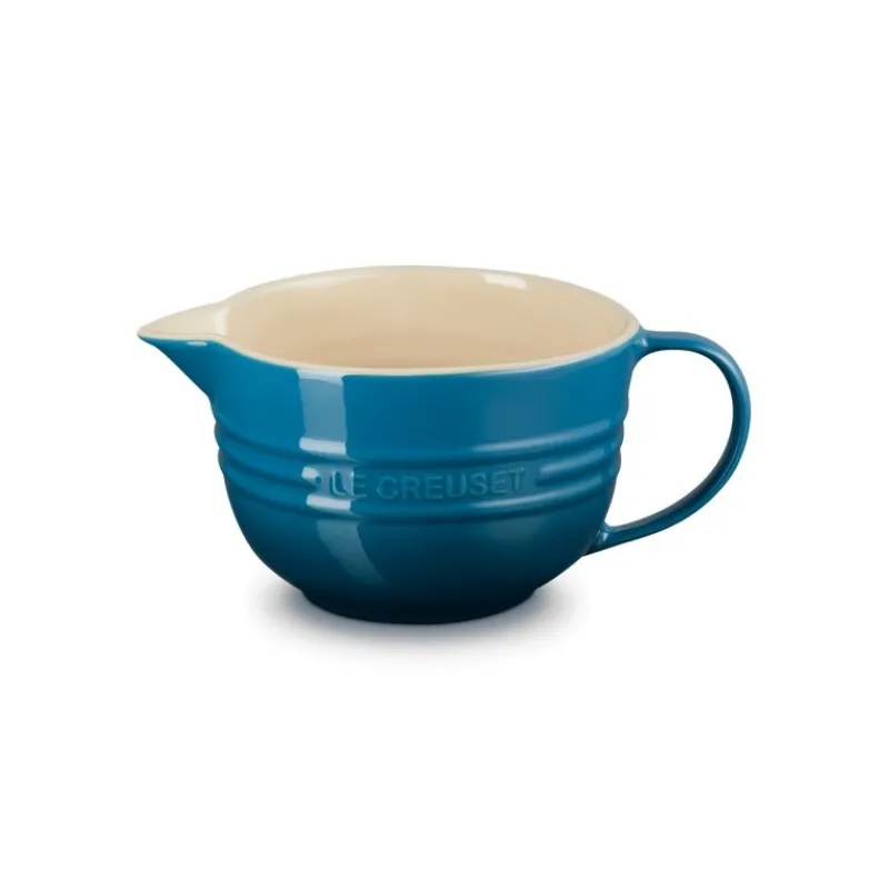 LE CREUSET Vaisselle*Bol Mélangeur en Céramique 2 L Deep Teal