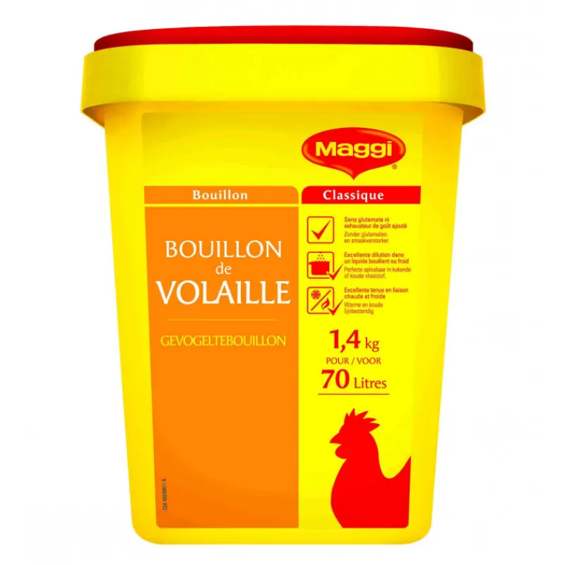 Cuisine Addict Fonds De Sauce - Sauces*Bouillon de volaille 70L 1400g