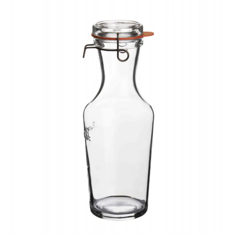 LUIGI BORMIOLI Conservation*Bouteille en Verre 1L (x6) Lock Eat