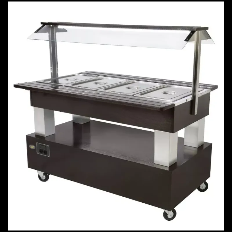 ROLLER GRILL Buffet Self Service*Buffet Chaud Central 20 à 90°C 1420 x 950 x 1370 mm