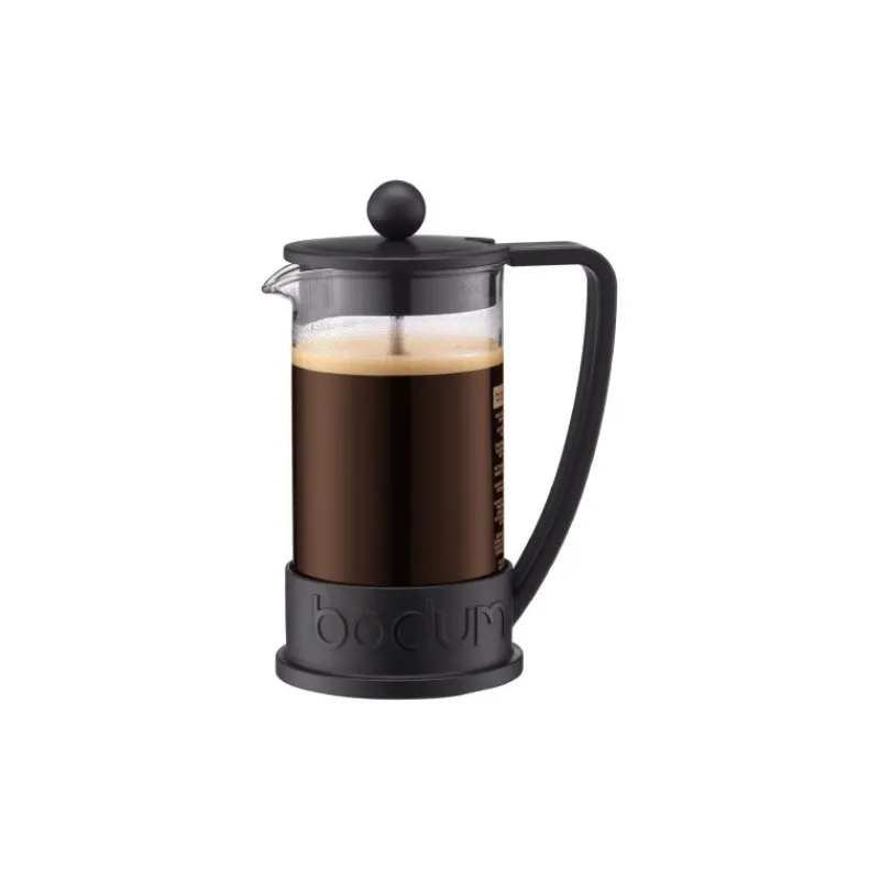 BODUM Cafetière*Cafetière à Piston Brazil 3 tasses 35cl - Noir