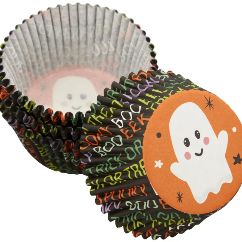 WILTON Moules En Papier*Caissettes Cupcakes Fantôme Halloween (x75)