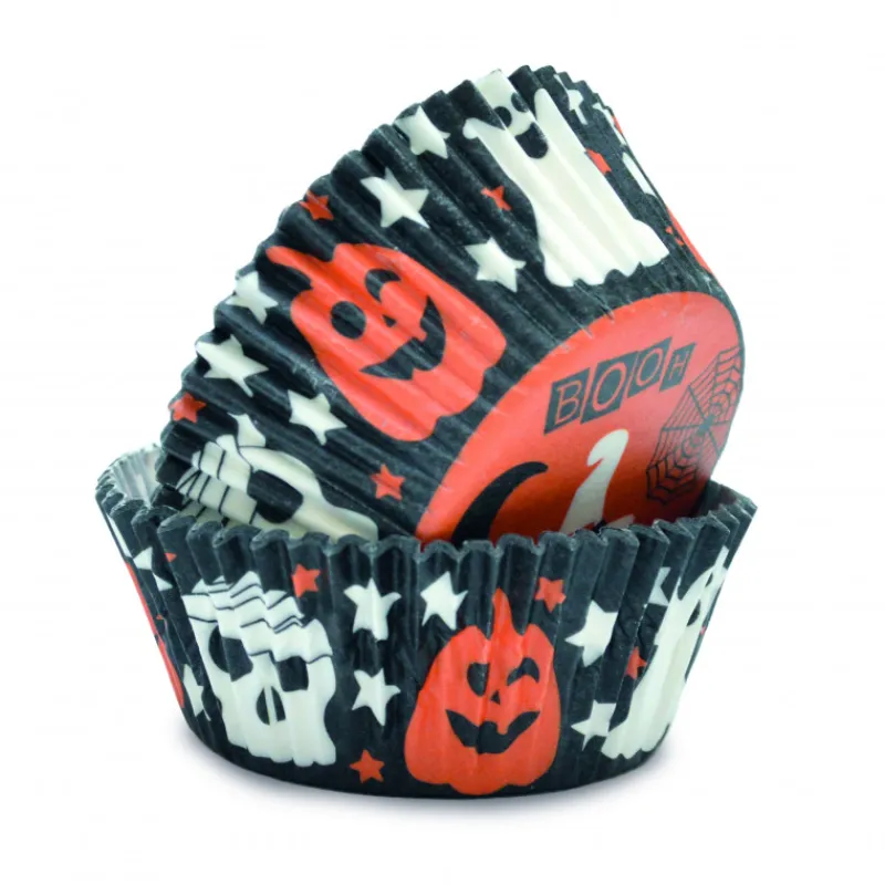 SCRAPCOOKING Moules En Papier*Caissettes Halloween (x36) -