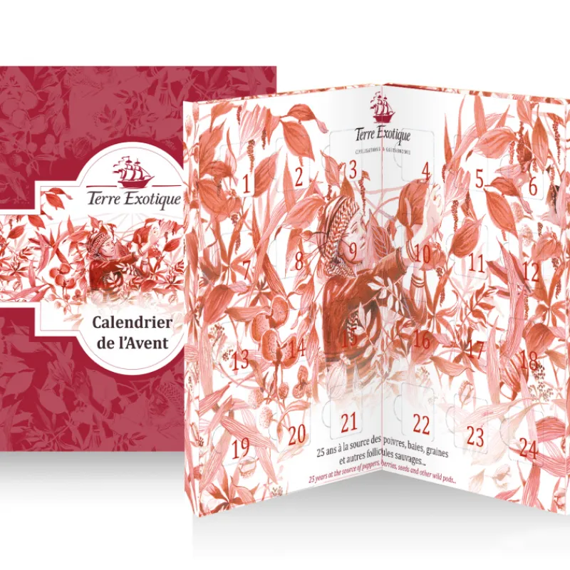 TERRE EXOTIQUE Epicerie Fine*Calendrier de l'Avent Epices