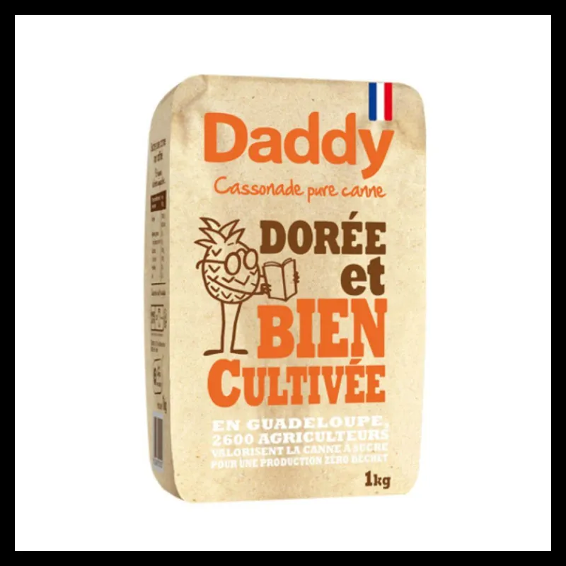 DADDY Sucre*Cassonade Pure Canne 1 kg