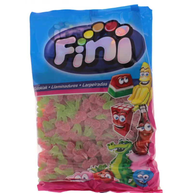 FINI Confiserie*Cerises Acidulées x 385 - Bonbons Halal