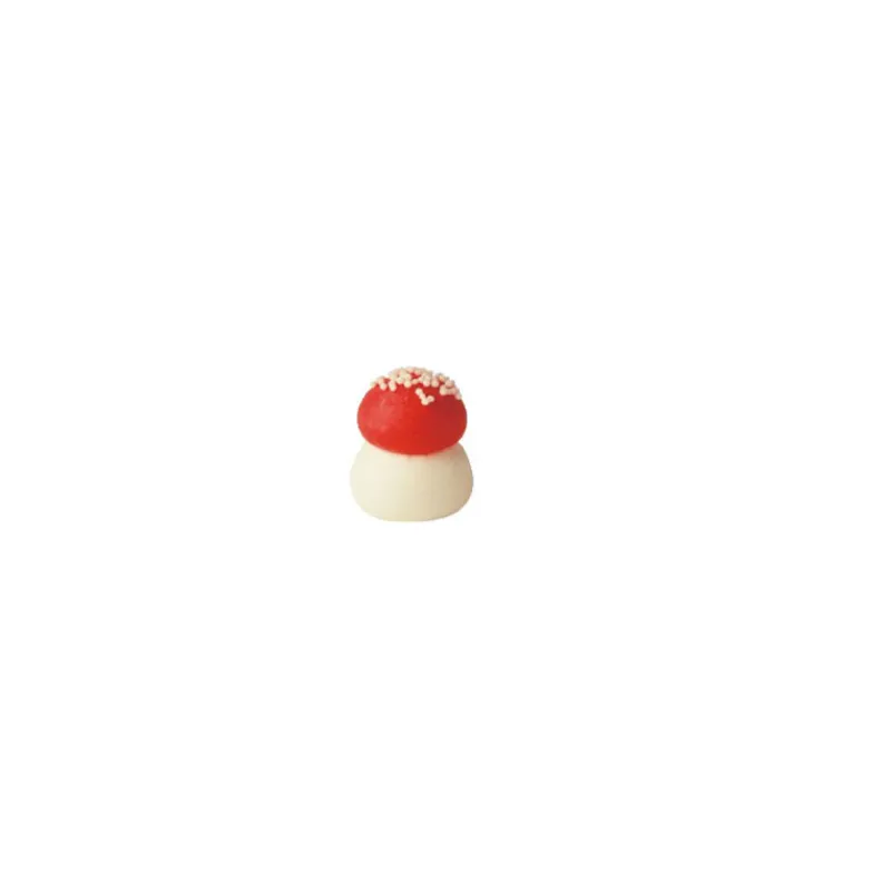 Cuisine Addict Décoration Comestible*Champignon en Sucre Rouge Ø 1,8cm x100