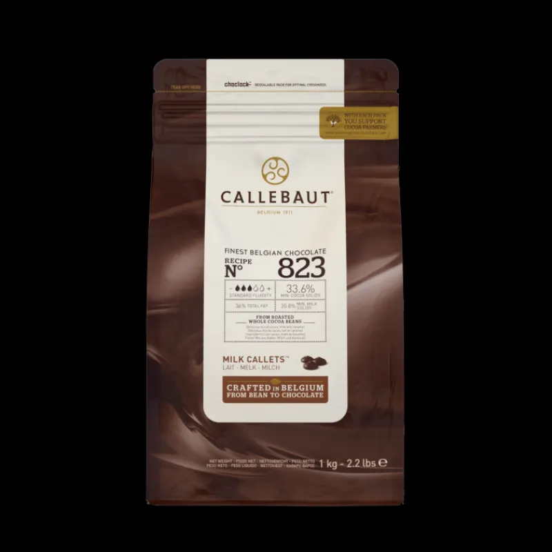 CALLEBAUT Chocolat De Couverture*Chocolat au Lait 33,6% N°823 1kg