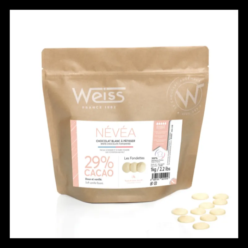 WEISS Chocolat De Couverture*Chocolat Blanc 29% Névéa 1 kg