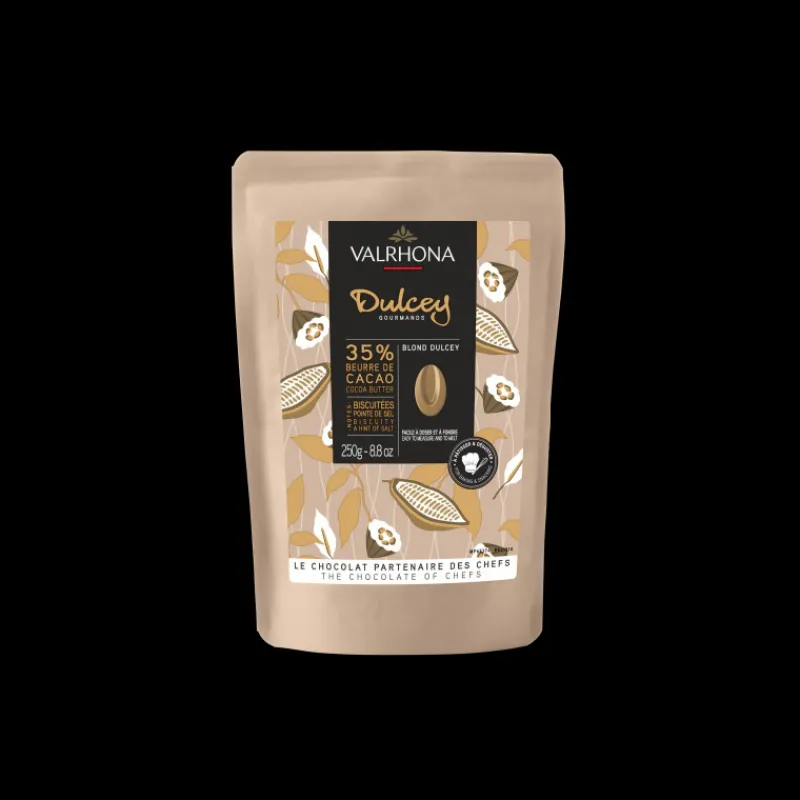 VALRHONA Chocolat De Couverture*Chocolat de Couverture Blond Dulcey 35% 250g