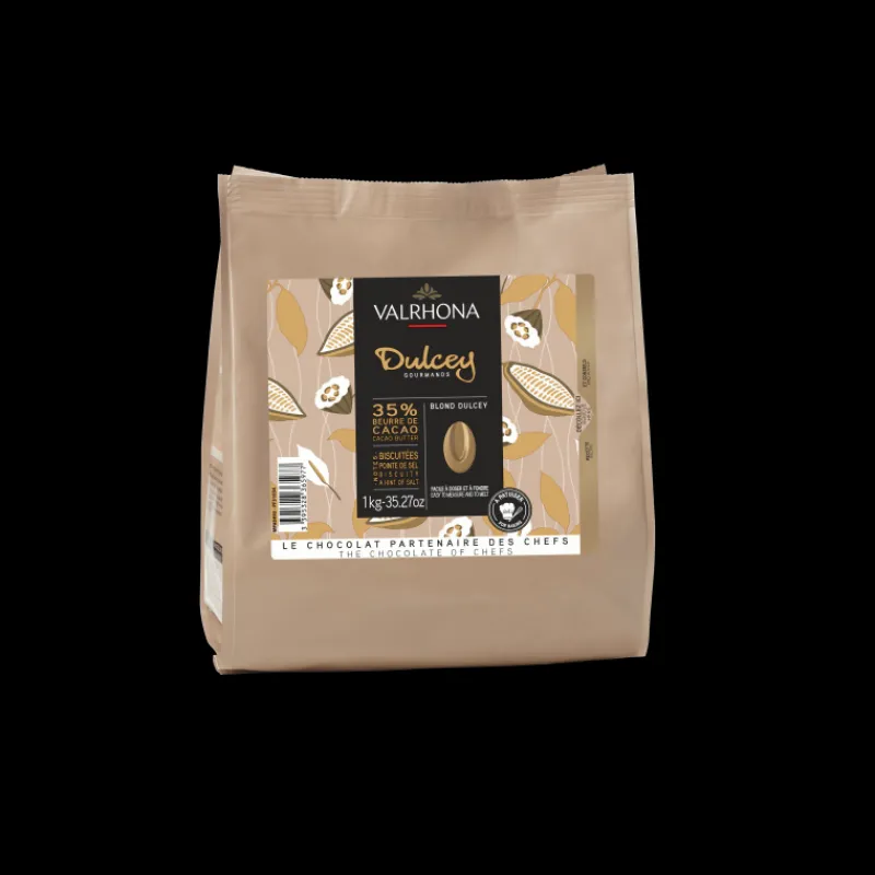 VALRHONA Chocolat De Couverture*Chocolat de Couverture Blond Dulcey 35% 1kg