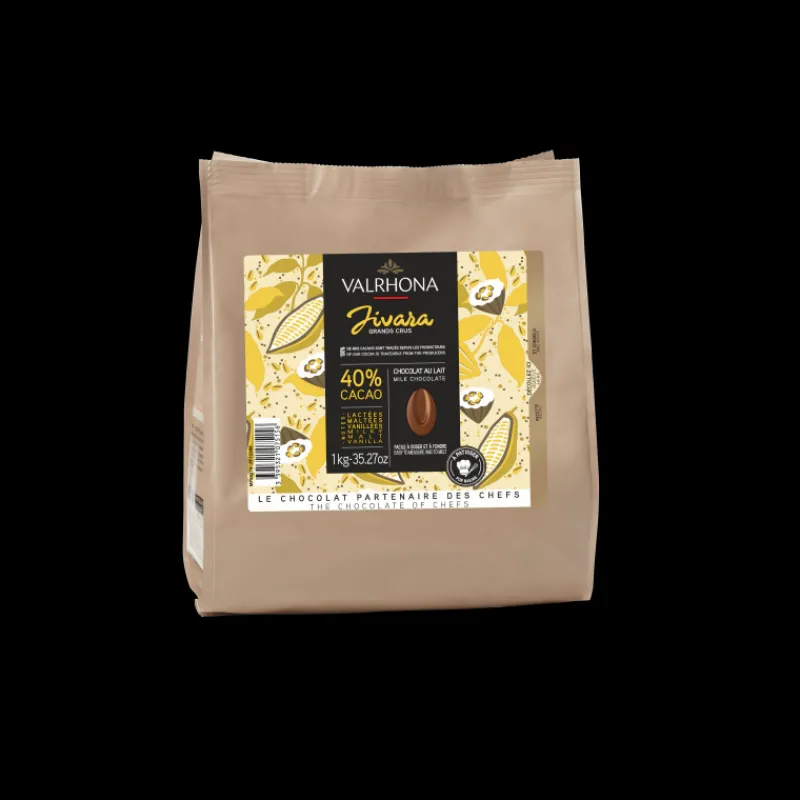 VALRHONA Chocolat De Couverture*Chocolat de Couverture Lait Jivara 40% 1kg