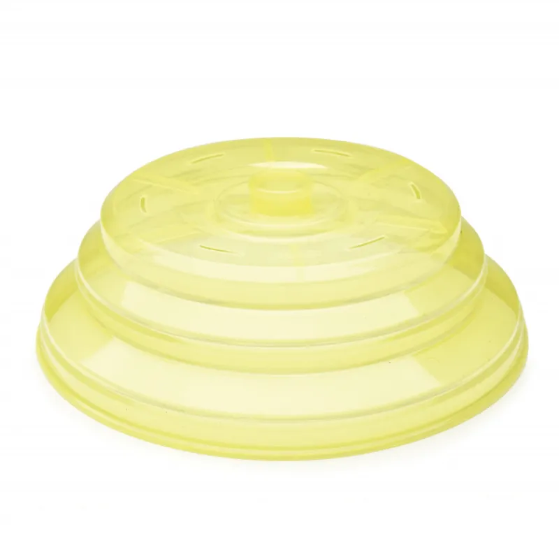 IBILI Couvercle De Cuisson*Cloche Micro-ondes Silicone Pliable Ø 25,5 cm x H 8,5 cm