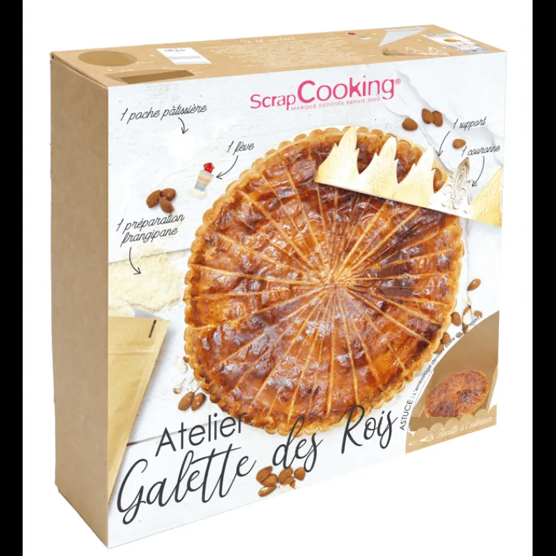 SCRAPCOOKING Préparation Pâtisserie | Décoration Gâteau*Coffret Complet Galette des Rois