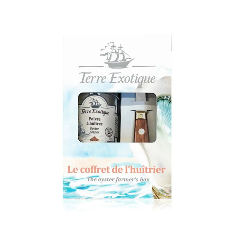 TERRE EXOTIQUE Poivre*Coffret Huîtrier