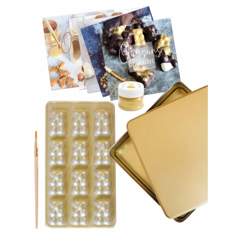 SCRAPCOOKING Moules À Chocolat*Coffret Oursons Gold Edition limitée