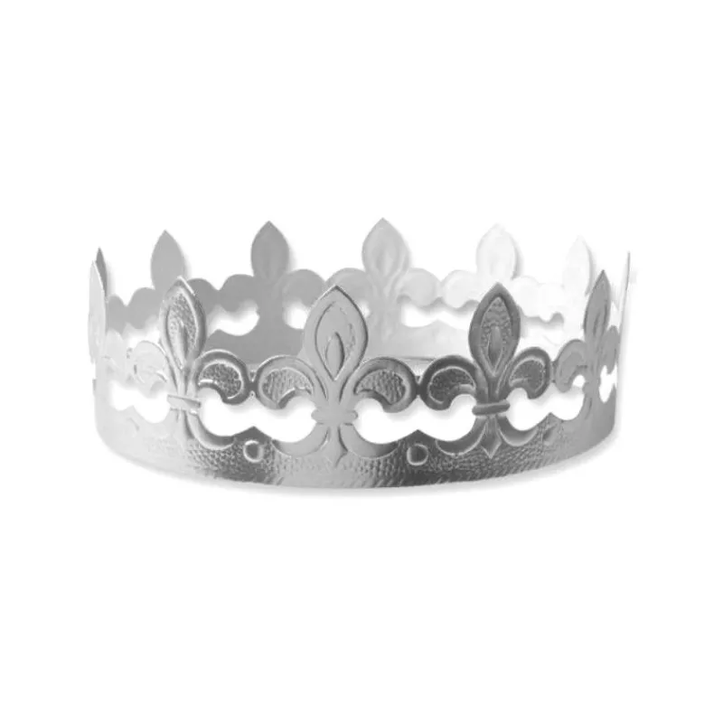 Cuisine Addict Décoration Gâteau*Couronne de Roi Argent x100