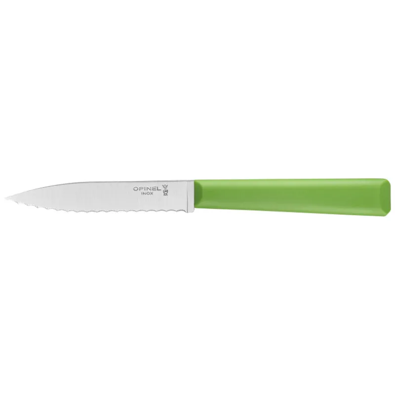 OPINEL Couteau D'office*Couteau d'Office 10 cm Cranté Vert Les Essentiels +