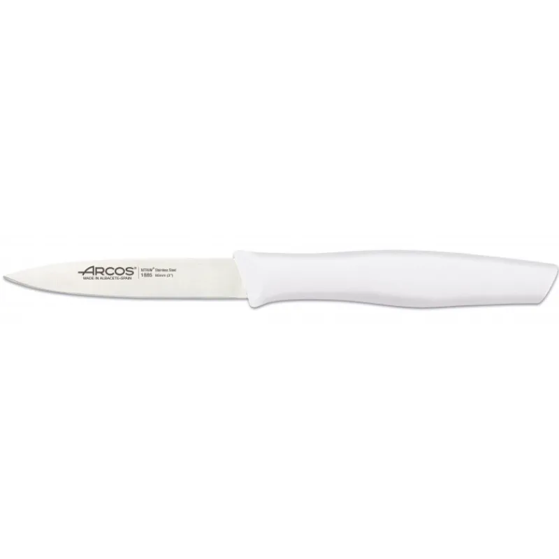 ARCOS Couteau D'office*Couteau d'Office Inox 8,5 cm Blanc NOVA