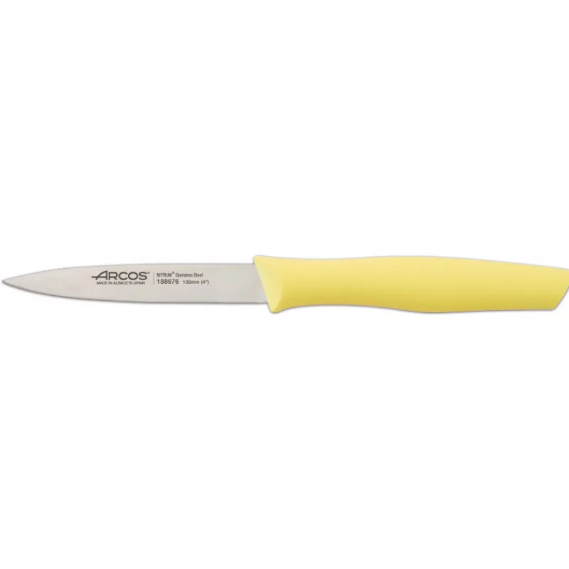 ARCOS Couteau D'office*Couteau d'Office Inox 10 cm Jaune Citron NOVA