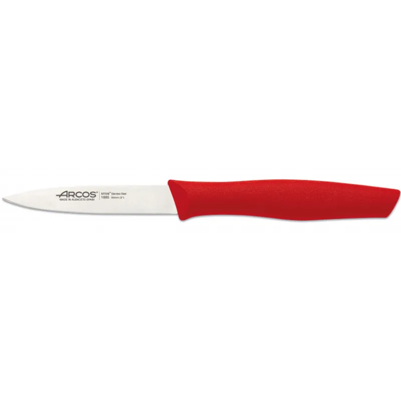 ARCOS Couteau D'office*Couteau d'Office Inox 8,5 cm Rouge NOVA