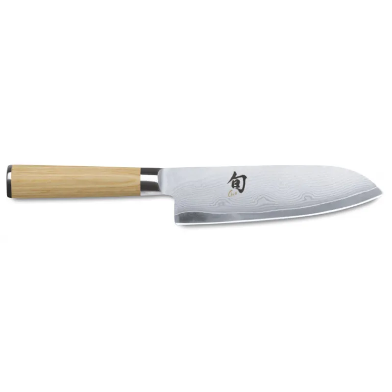 KAI Couteau Santoku | Couteau Japonais*Couteau Santoku 18 cm Shun Classic White Damas