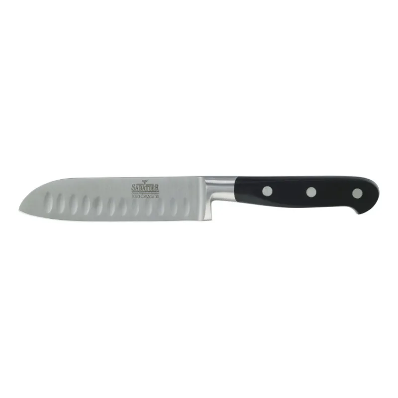 RICHARDSON Couteau Santoku*Couteau Santoku Alvéolé 15 cm V Sabatier