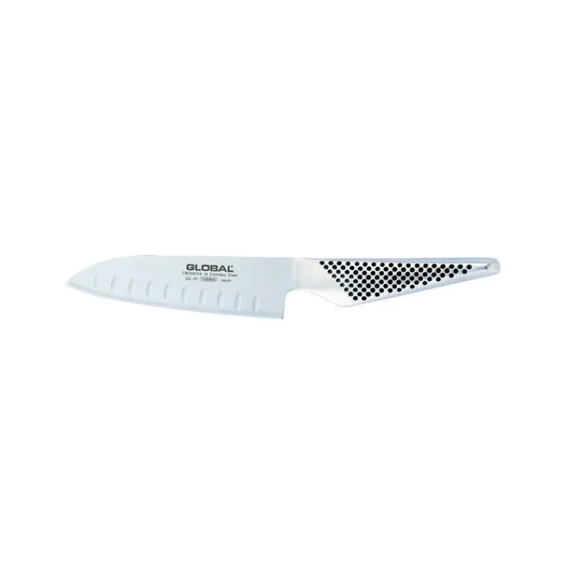 GLOBAL Couteau Santoku | Couteau Japonais*Couteau santoku GS90 130 mm - lame courte