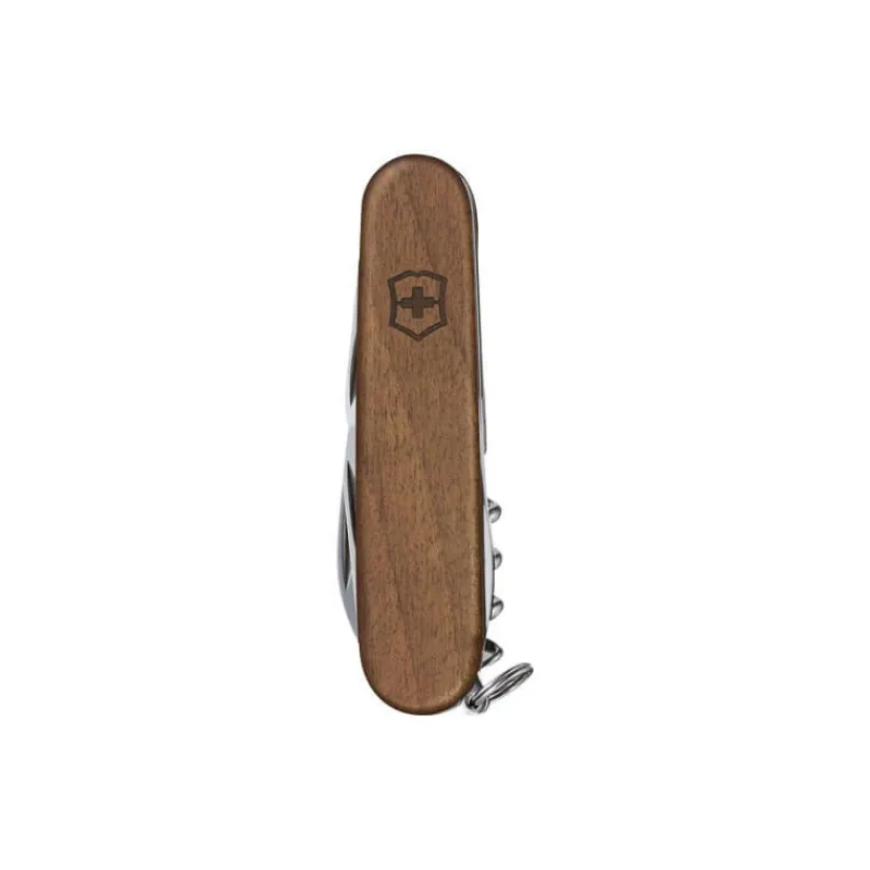 VICTORINOX Accessoires Vin | Ouvre Boîte*Couteau Suisse 10 Fonctions en Noyer Spartan