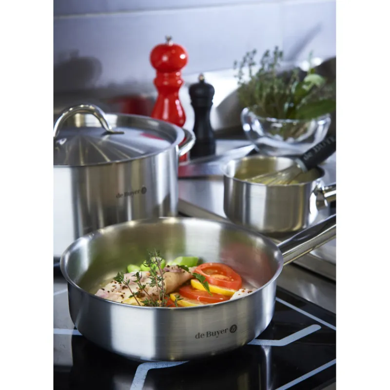 DE BUYER Couvercle De Cuisson*Couvercle Inox Bombé Ø20 cm Prim'Appety