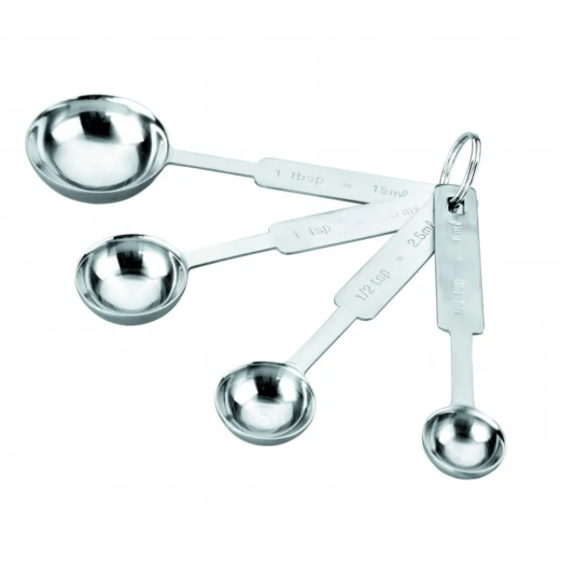 IBILI Verre Doseur*Cuillère Doseuse Inox x4