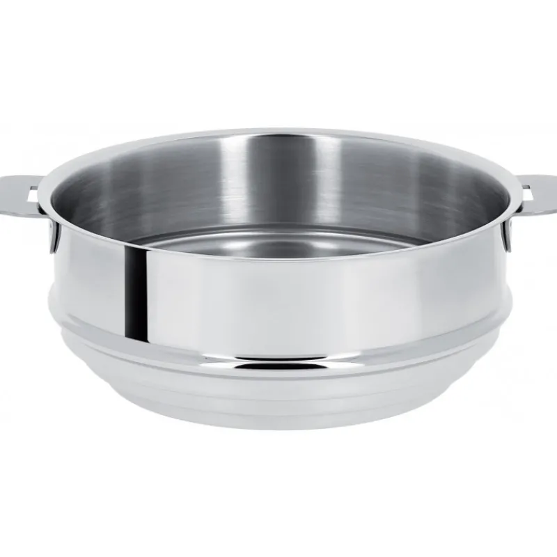 CRISTEL Cuiseur Vapeur*Cuit Vapeur Universel Mutine Ø 20 cm Manche Amovible Inox