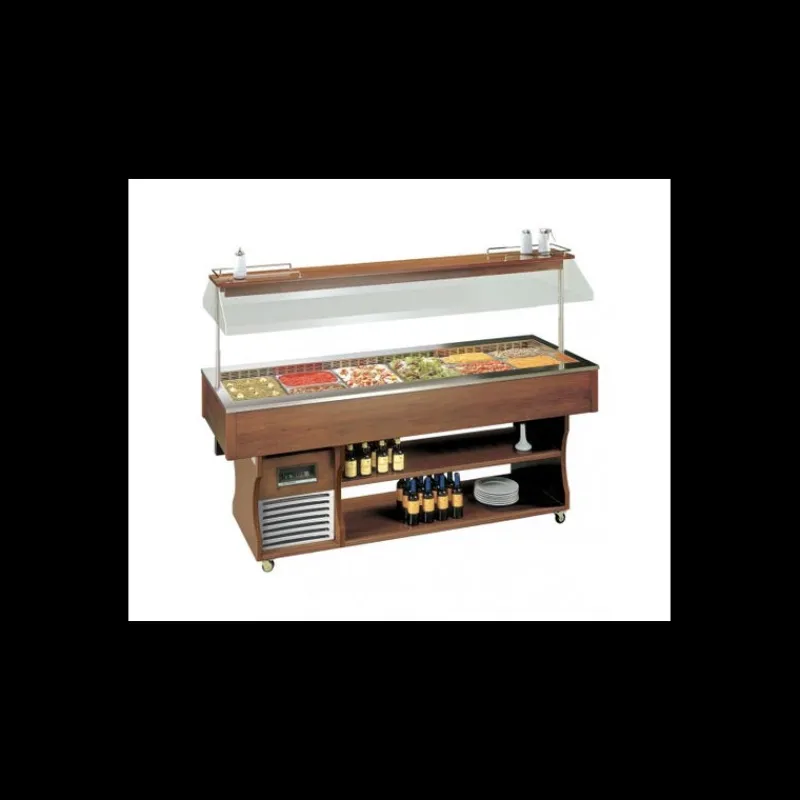 TECFRIGO Buffet Self Service*Desserte Réfrigérée Positive 4 à 10°C 2062 x 750 x 1528 mm