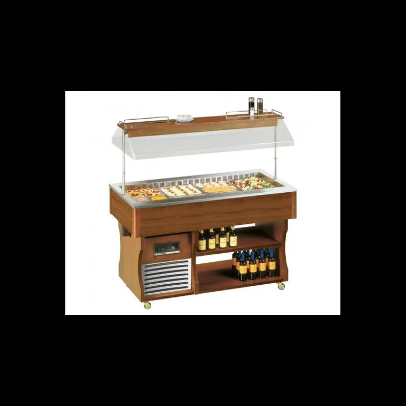 TECFRIGO Buffet Self Service*Desserte Réfrigérée Positive 4 à 10°C 1422 x 745 x 1528 mm