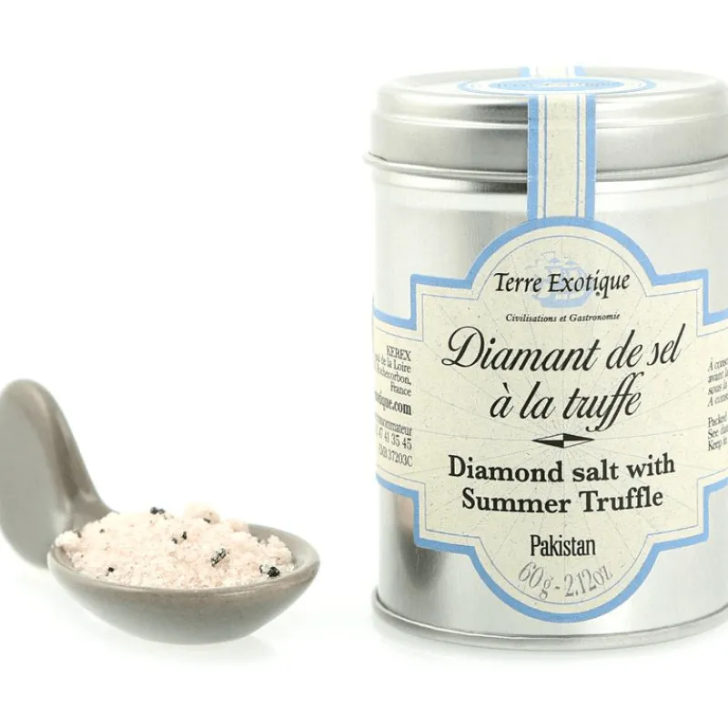 TERRE EXOTIQUE Sel*Diamant de Sel à la Truffe d'Eté 60 g