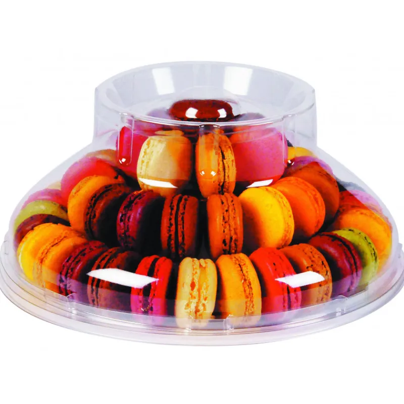 MALLARD FERRIERE Présentoirs Pour Gâteaux*Dôme à Macarons Ø 28 cm, dôme et couvercle