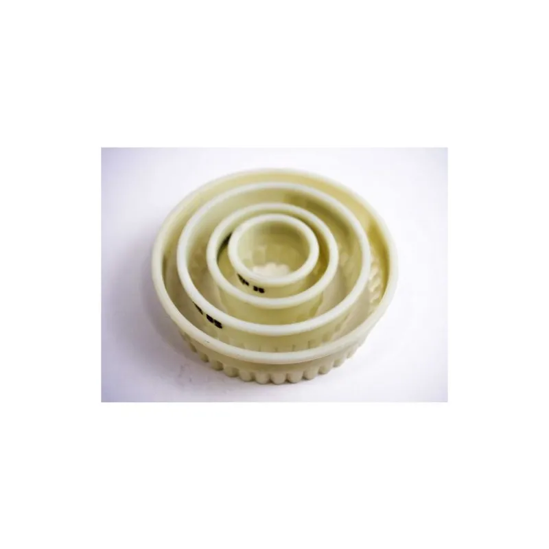 MATFER Emporte Pièce - Découpoir Pâtisserie*Emporte Pièce Rond Cannelé 5,5 cm Exoglass