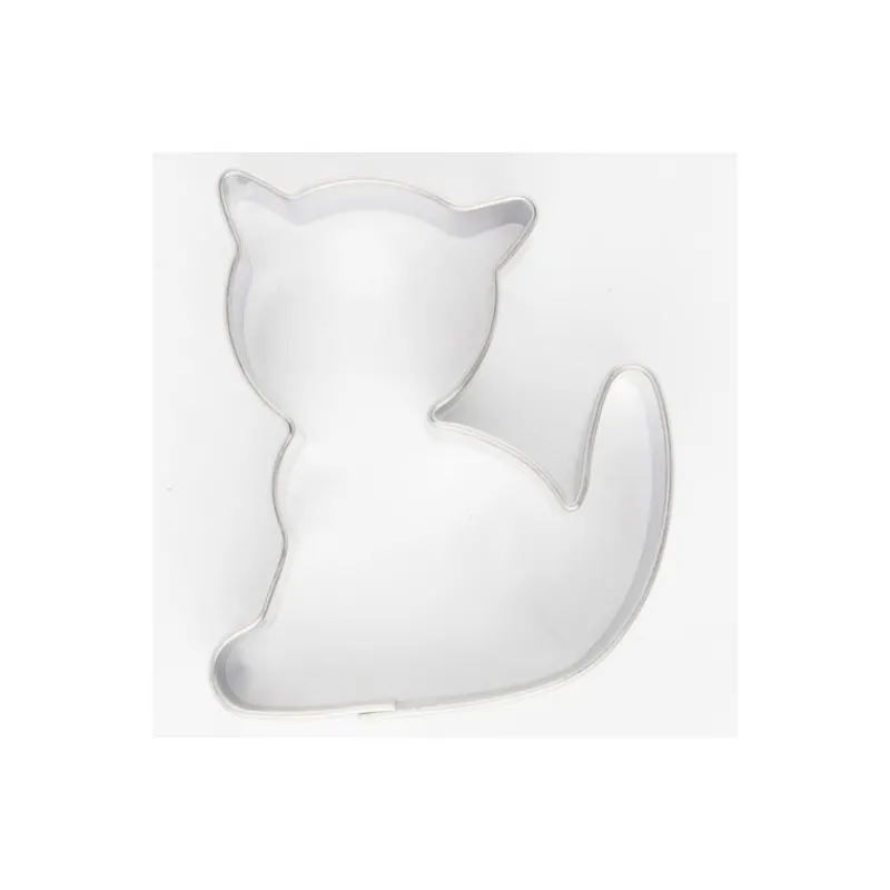 COOKIE CUTTERS Emporte Pièce - Découpoir Pâtisserie*Emporte-pièce Inox Chat 5 x 4 cm