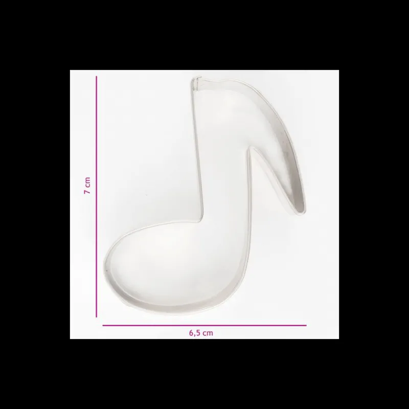 COOKIE CUTTERS Emporte Pièce - Découpoir Pâtisserie*Emporte-Pièce Note de Musique 7 cm